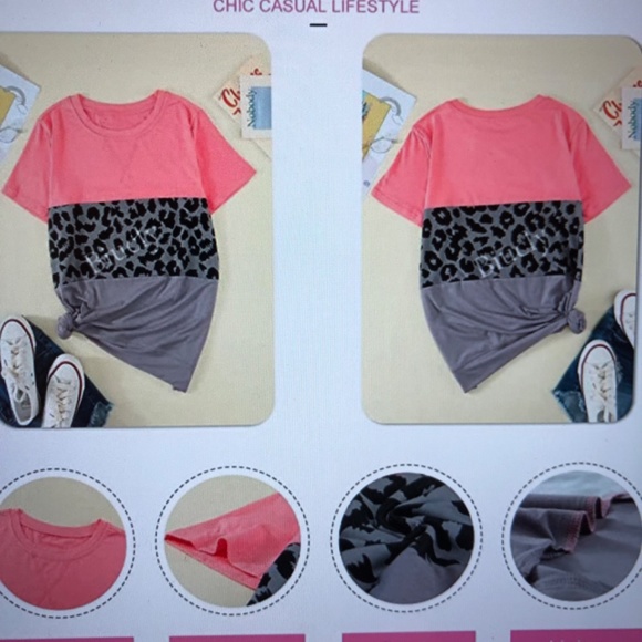 Short sleeve crewneck tee - Picture 4 of 6